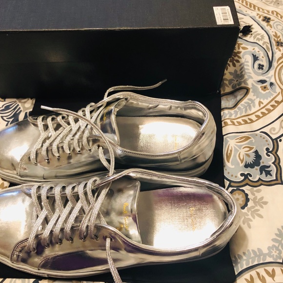 Paul Smith Metalic Silver Sneakers - Picture 8 of 8